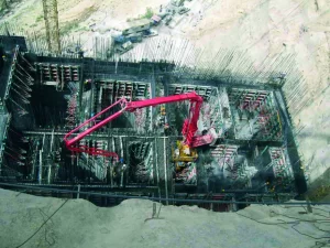 پروژه سازه آبگیر نیروگاه سد کارون4