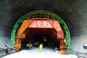 پروژه لاینینگ تونل نیایش-صدر تهران